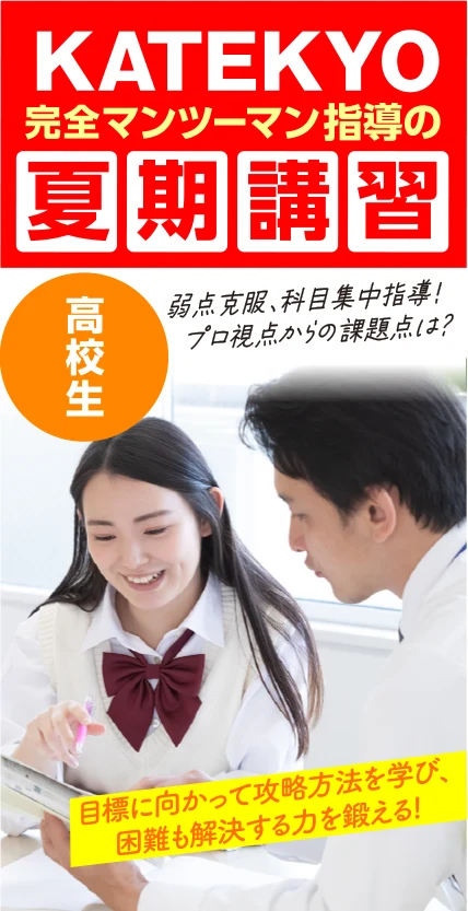 2025 KATEKYO 夏期講習