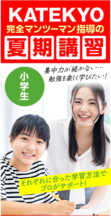 2025 KATEKYO 夏期講習