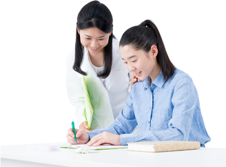 習熟度に合わせたきめ細かな指導学習計画、家庭学習の個別管理で志望校合格を徹底サポート。